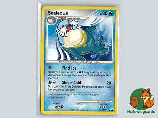 Sealeo (77/111) - Rising Rivals Pokémon Card