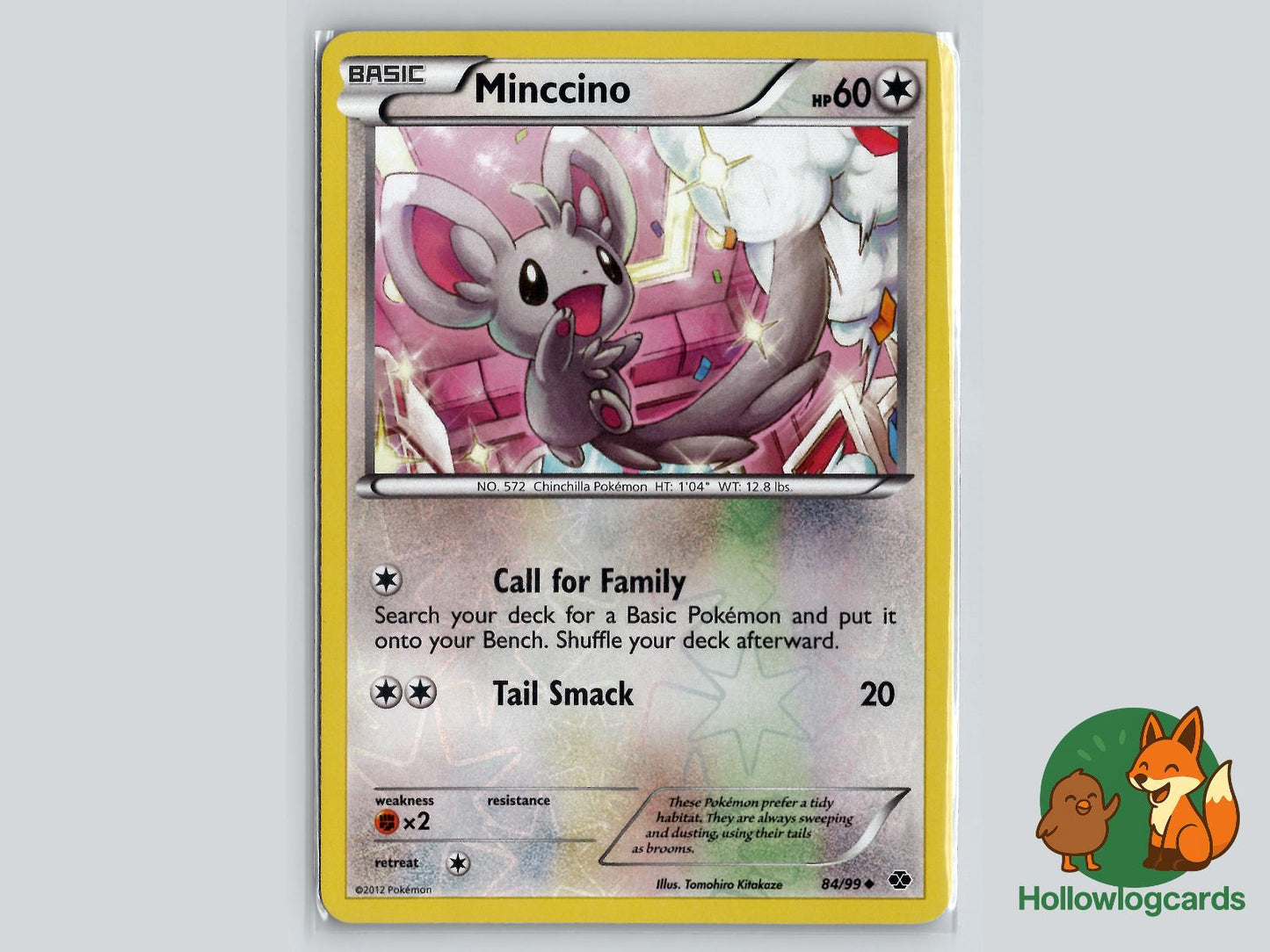 Minccino (84/99) - Next Destinies Pokémon Card