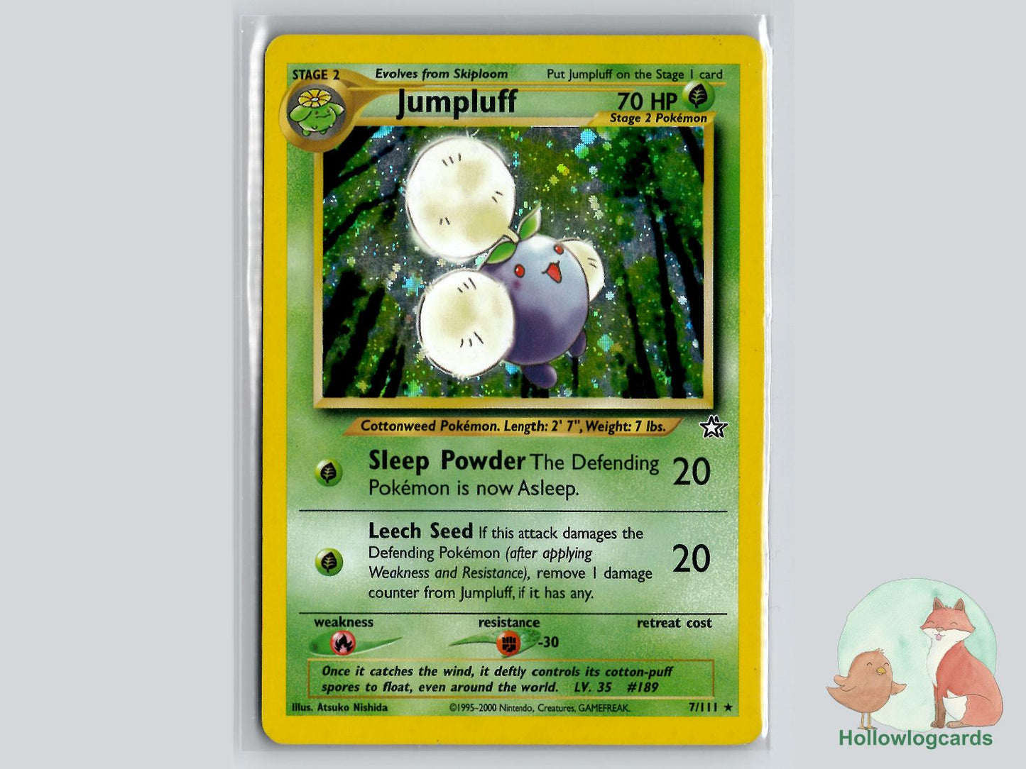 Jumpluff (7/111) - Neo Genesis Pokémon Card