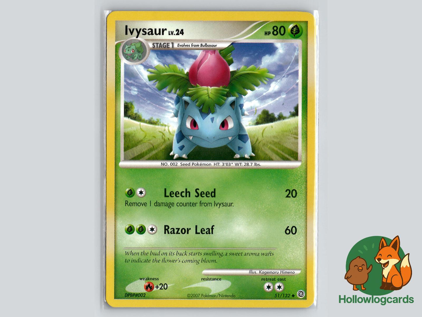 Ivysaur (51/132) - Secret Wonders Pokémon Card