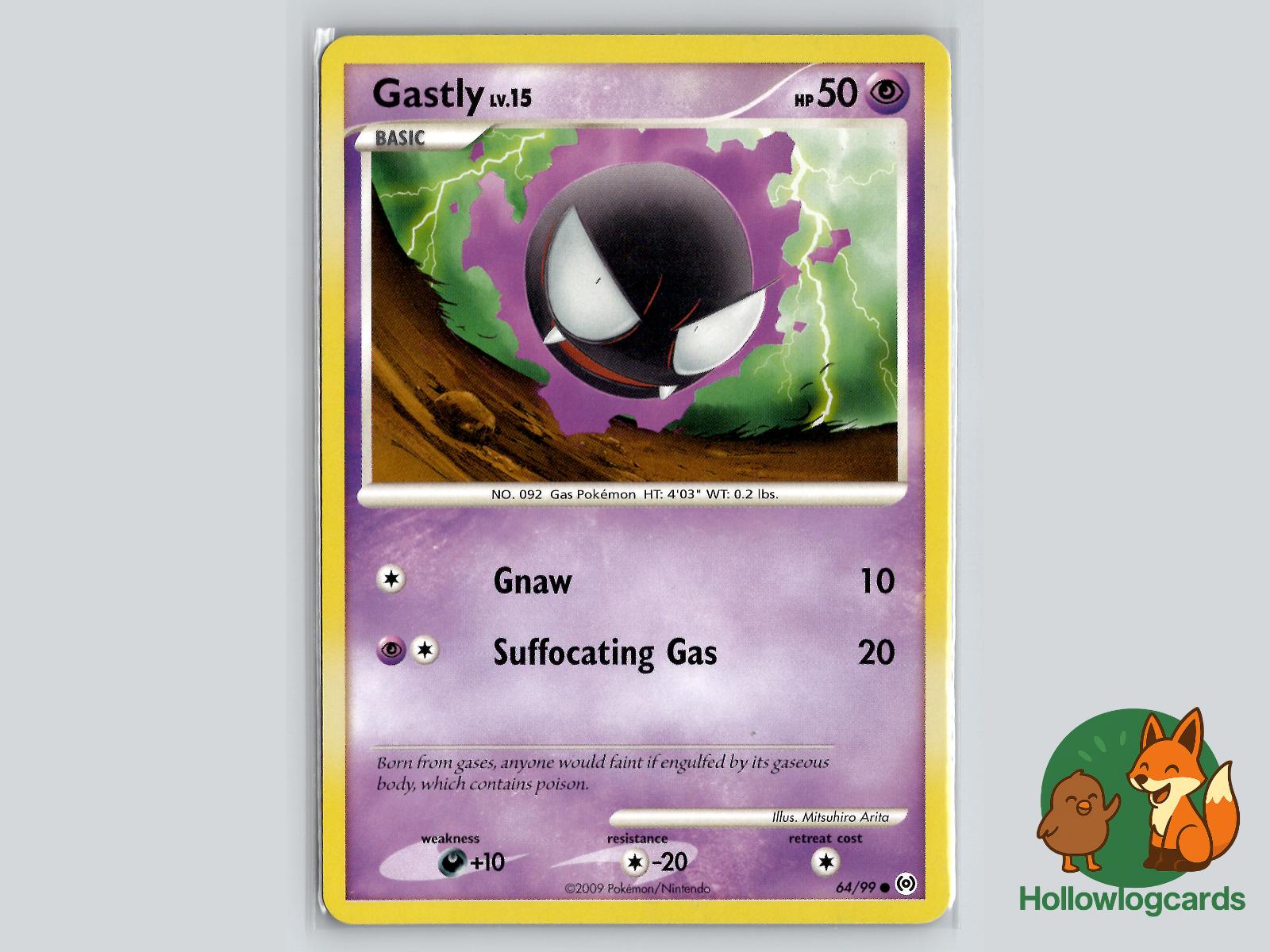 Gastly (64/99) - Arceus Pokémon Card