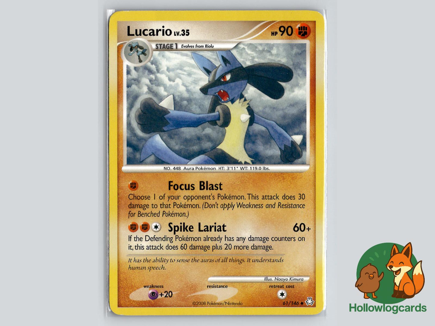 Lucario (61/146) - Legends Awakened Pokémon Card