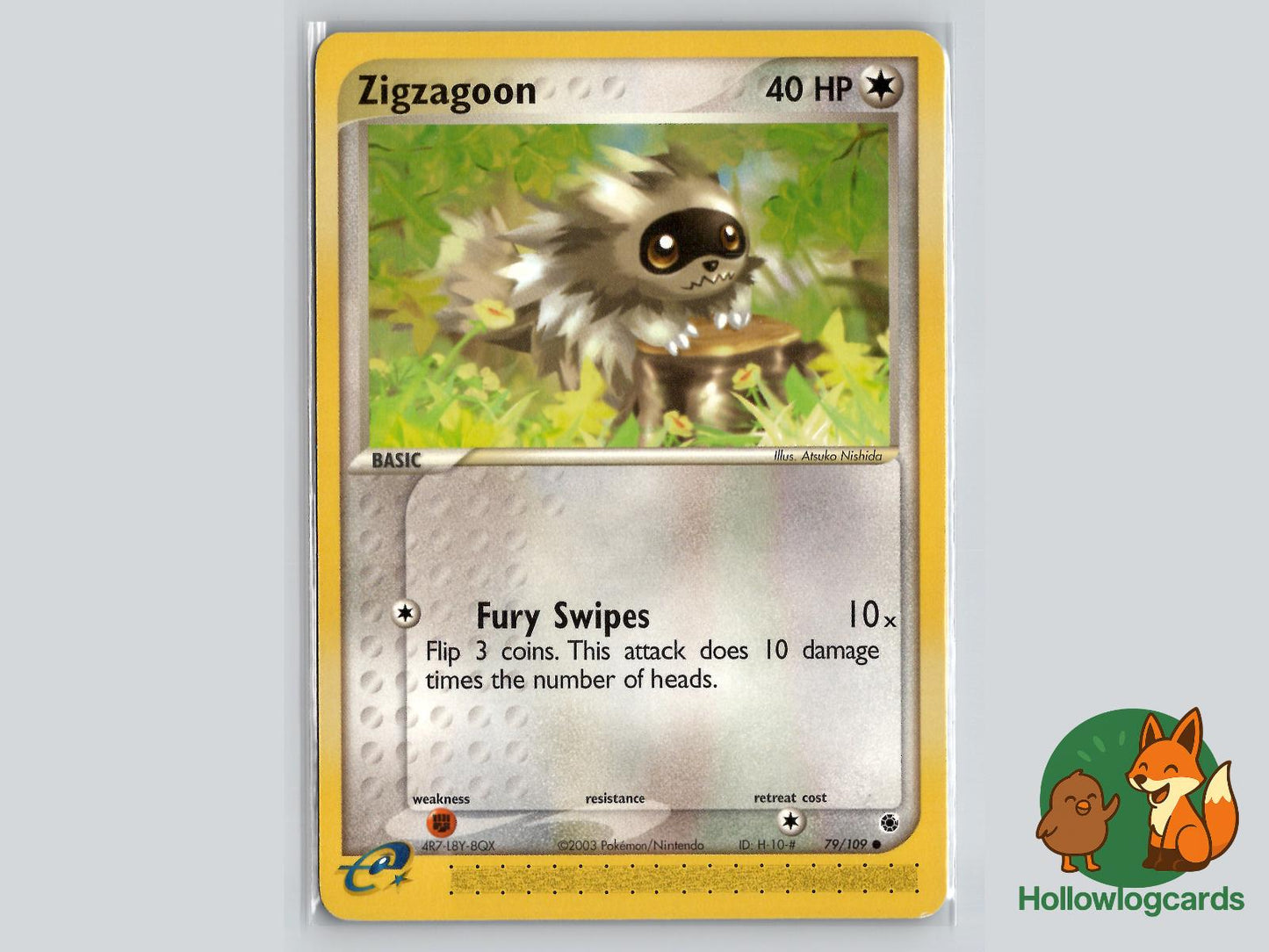 Zigzagoon (79/109) - Ruby & Sapphire Pokémon Card