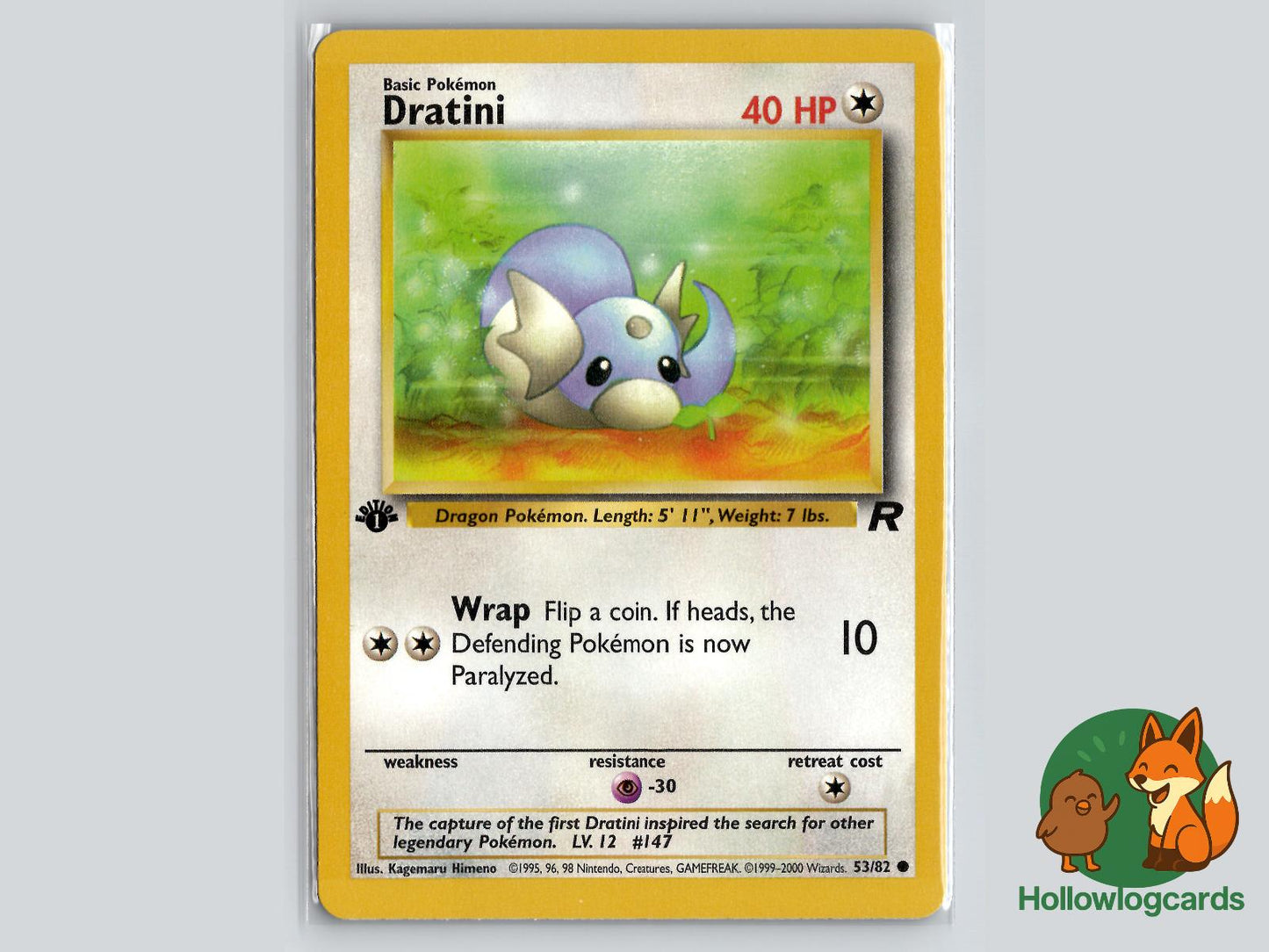 Dratini (53/82) - Team Rocket Pokémon Card