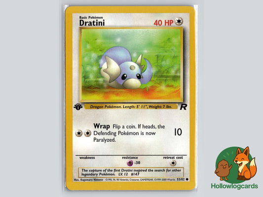 Dratini (53/82) - Team Rocket Pokémon Card