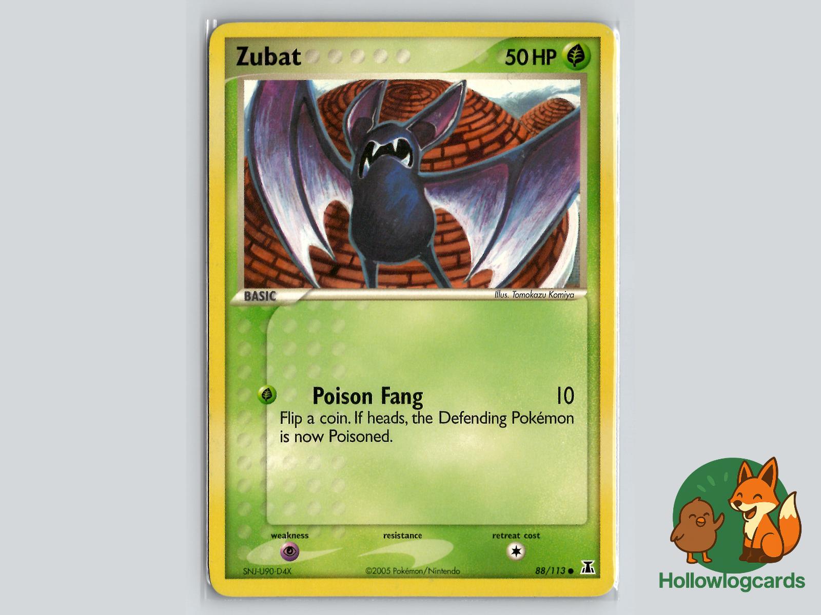 Zubat (88/113) - Delta Species Pokémon Card