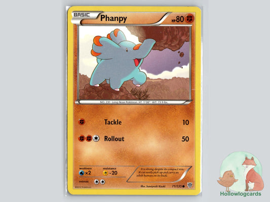 Phanpy (71/135) - Plasma Storm Pokémon Card