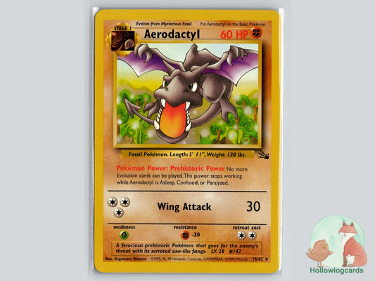 Aerodactyl (16/62) - Fossil Pokémon Card