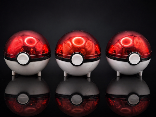 23k Gold-Plated cards with Pokeballs and certificates