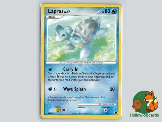 Lapras (21/106) - Great Encounters Pokémon Card