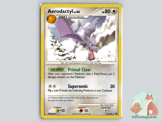 Aerodactyl (15/100) - Majestic Dawn Pokémon Card