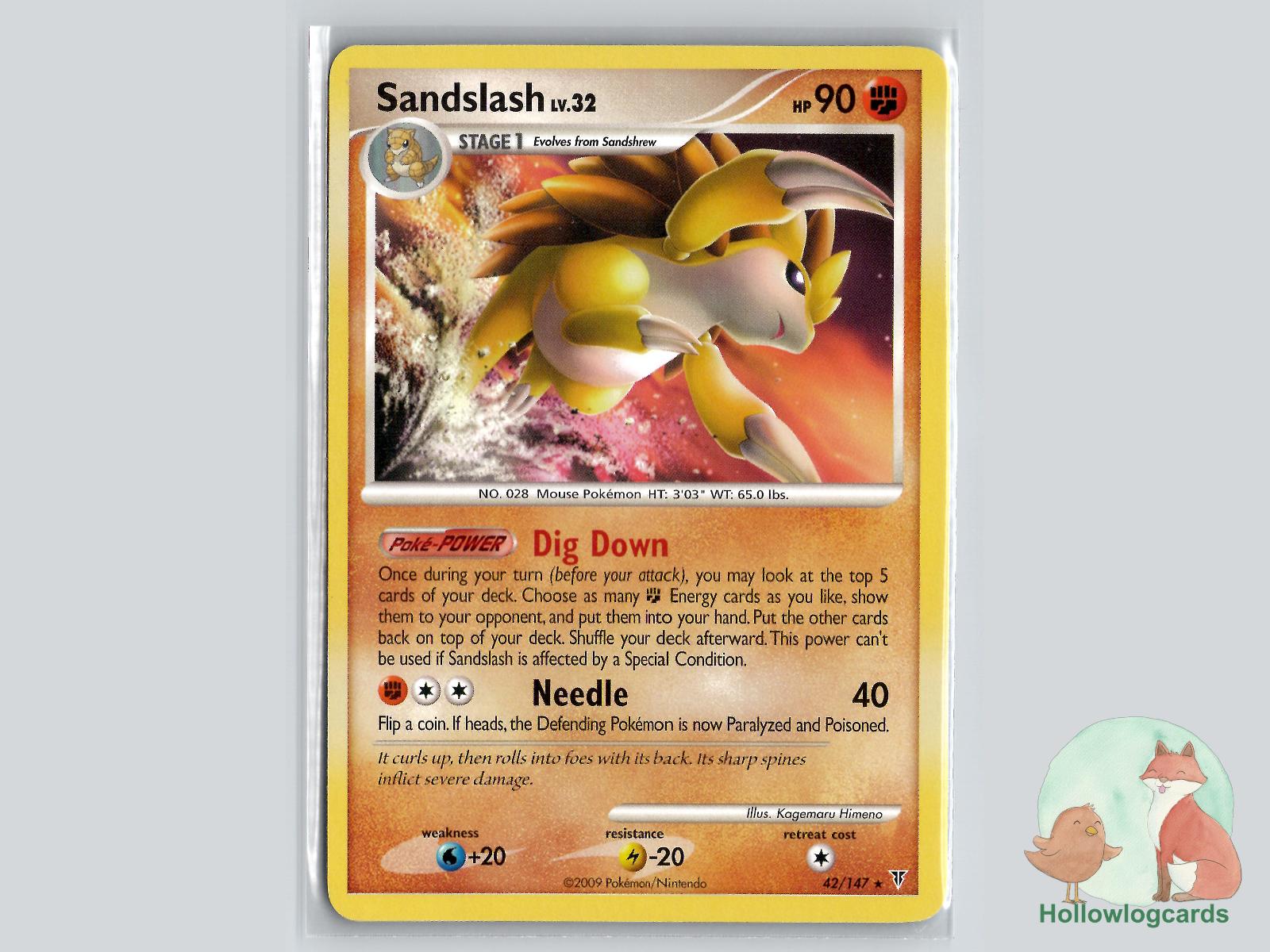 Sandslash (42/147) - Supreme Victors Pokémon Card