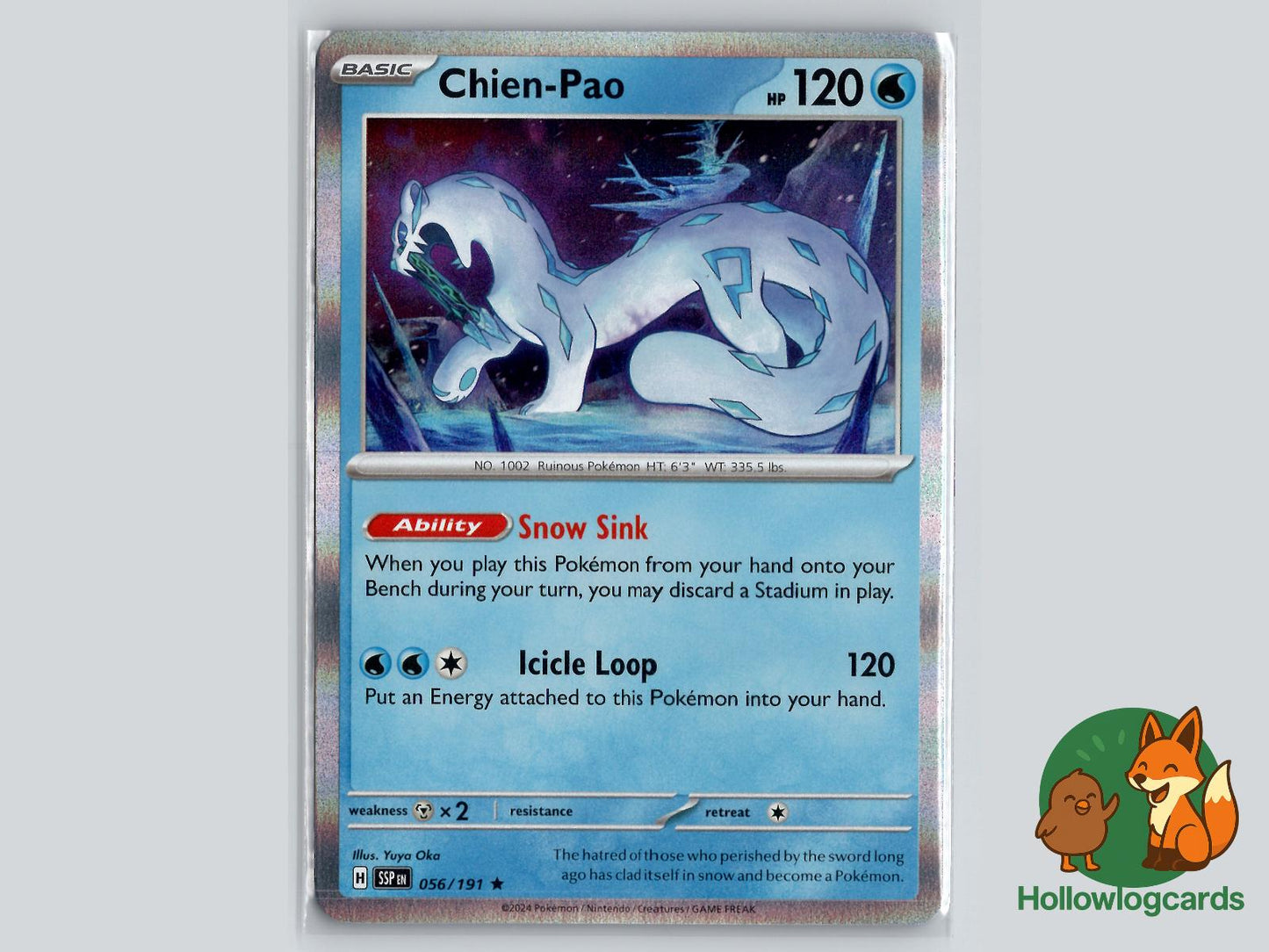 Chien (056/191) - Surging Sparks Pokémon Card