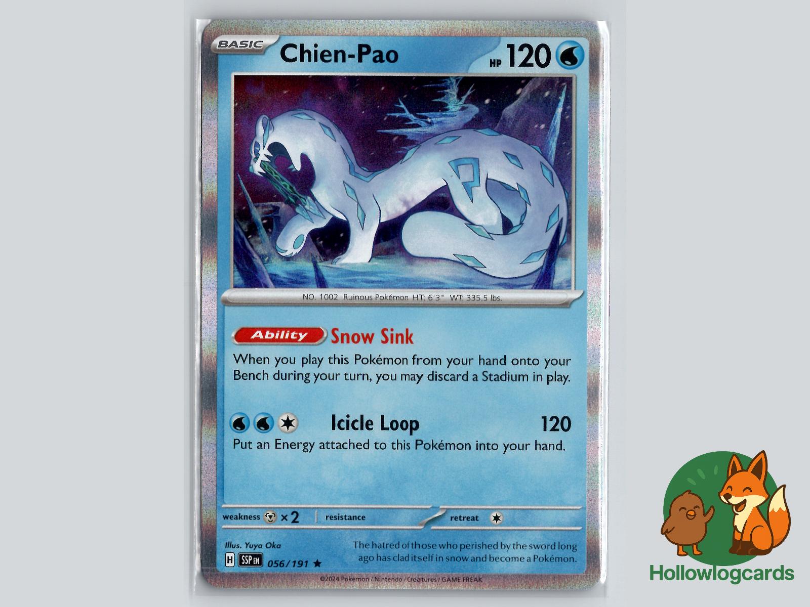 Chien (056/191) - Surging Sparks Pokémon Card