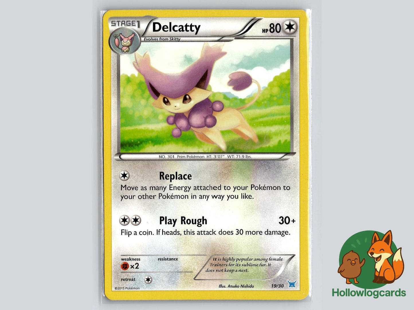 Delcatty (19/30) - XY Pokémon Card