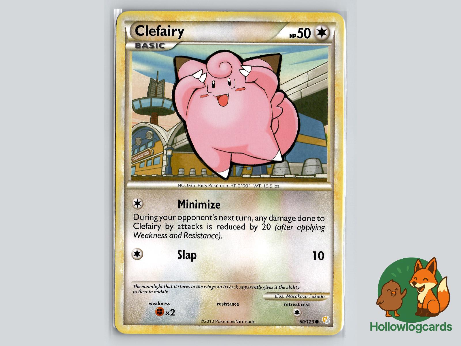 Clefairy (60/123) - HeartGold & SoulSilver Pokémon Card