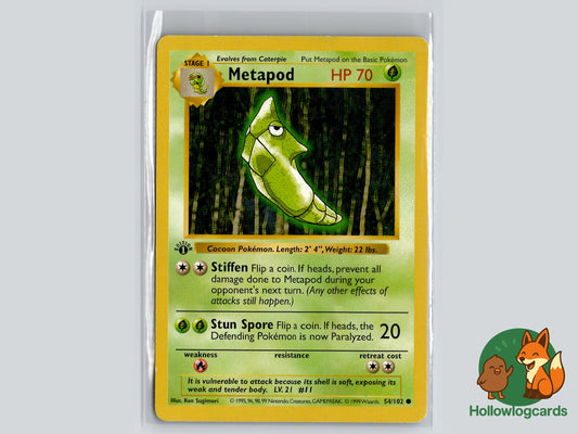 Image of Metapod Base Set (BS) #54