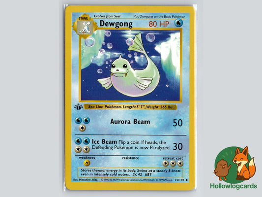 Image of Dewgong Base Set (BS) #25