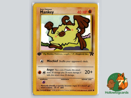 Image of Mankey Team Rocket (RO) #61