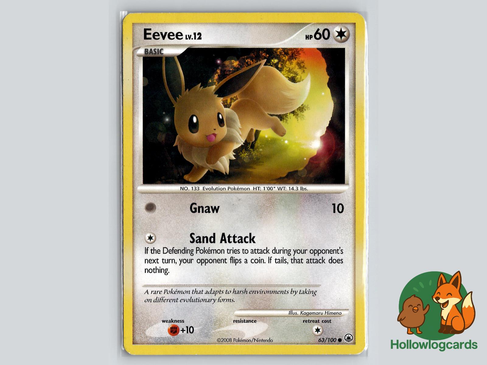 Eevee (63/100) - Majestic Dawn Pokémon Card