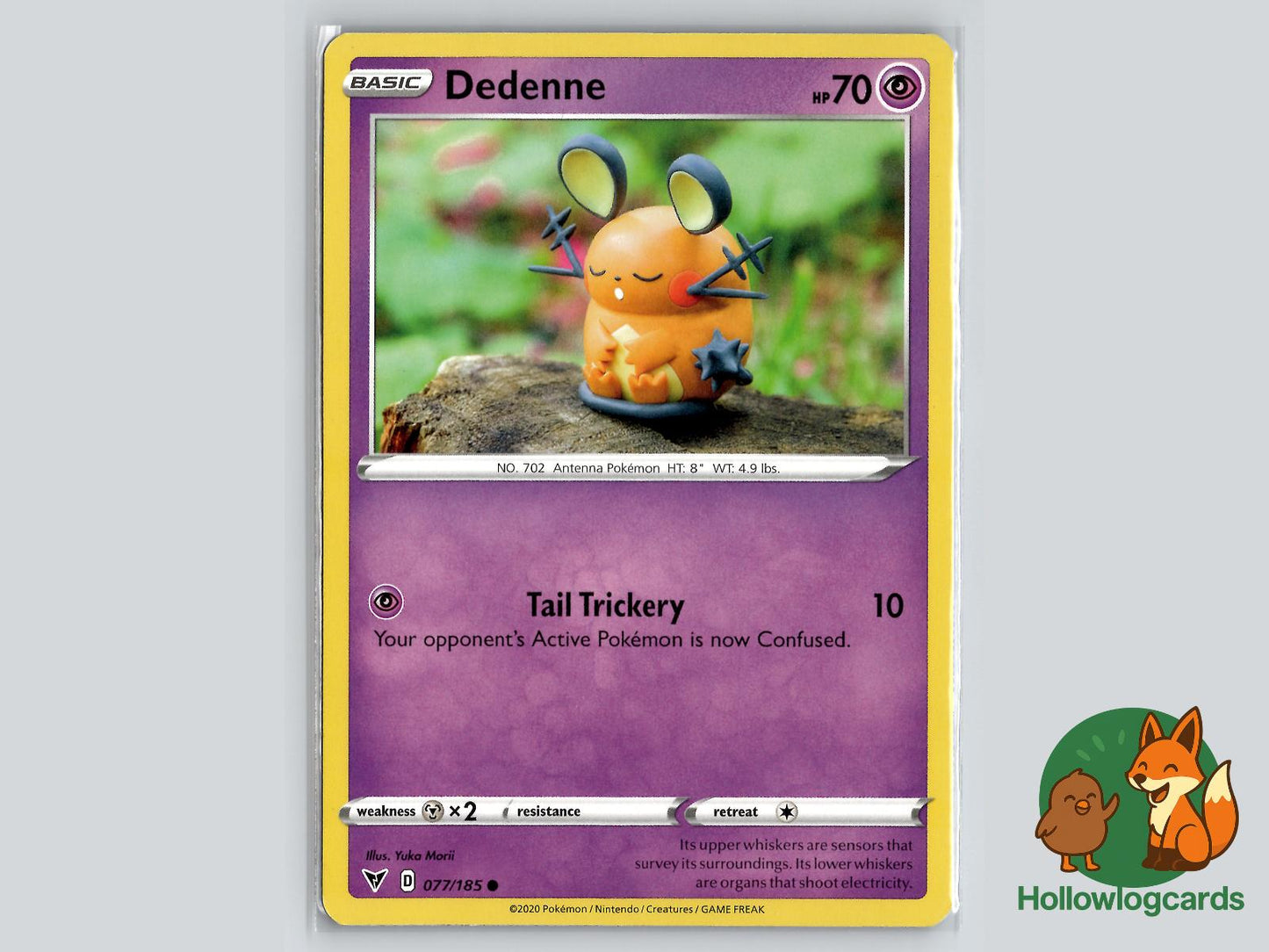 Dedenne (077/185) - Vivid Voltage Pokémon Card