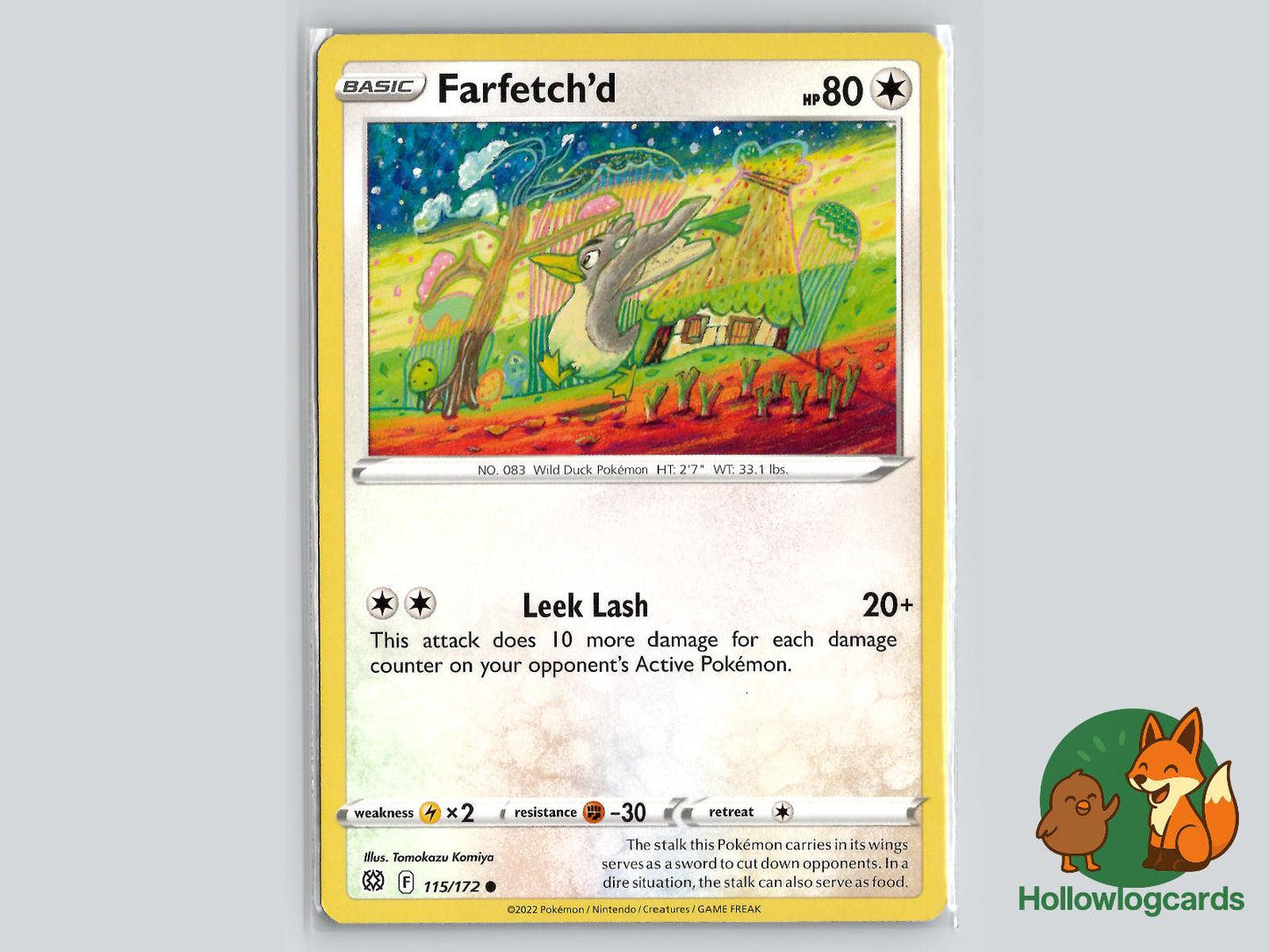 Farfetch'd (115/172) - Brilliant Stars Pokémon Card