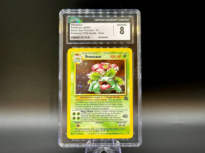 Graded Venusaur (13) - Wizards Black Star Promos - Promo Foil/Holo Wizards of The Coast Promos CGC 8 - WOTC