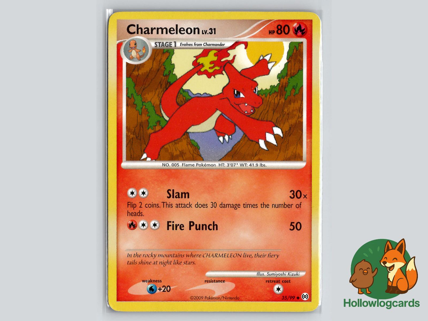 Charmeleon (35/99) - Arceus Pokémon Card