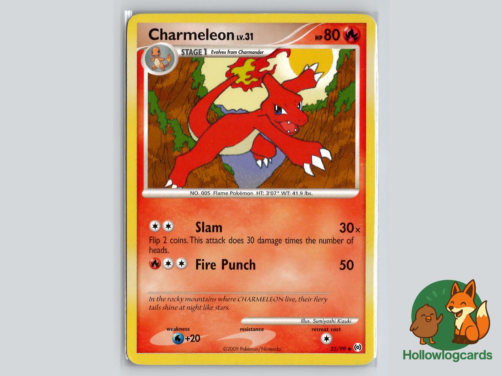 Charmeleon (35/99) - Arceus Pokémon Card