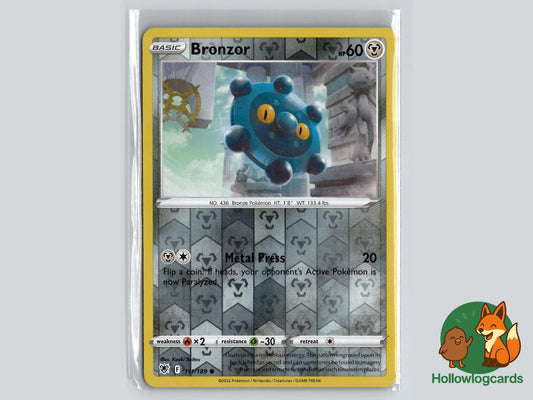 Bronzor (111/189) - Astral Radiance Pokémon Card
