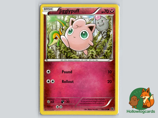 Jigglypuff (65/124) - Fates Collide Pokémon Card