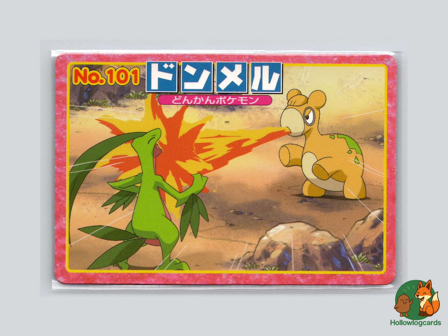 Numel VS Grovyle Pokémon Card