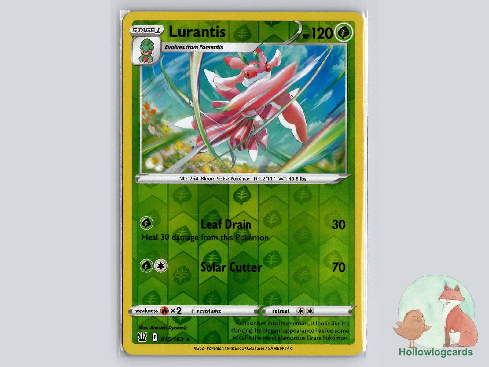 Lurantis (015/163) - Battle Styles Pokémon Card
