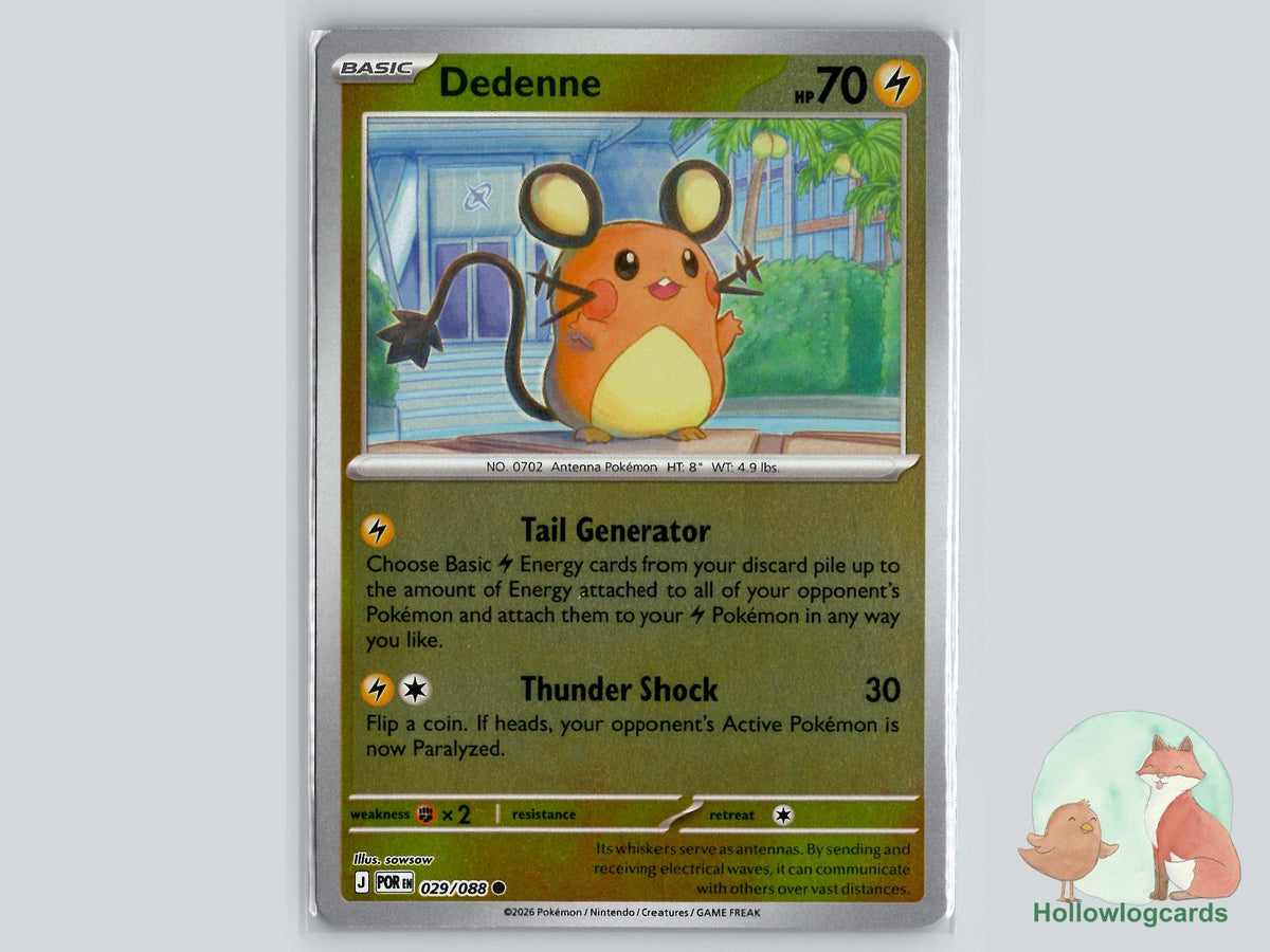 Dedenne (029/088) Pokémon Card