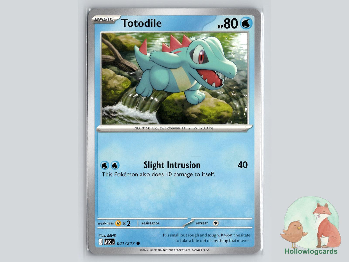 Totodile (041/217) Pokémon Card