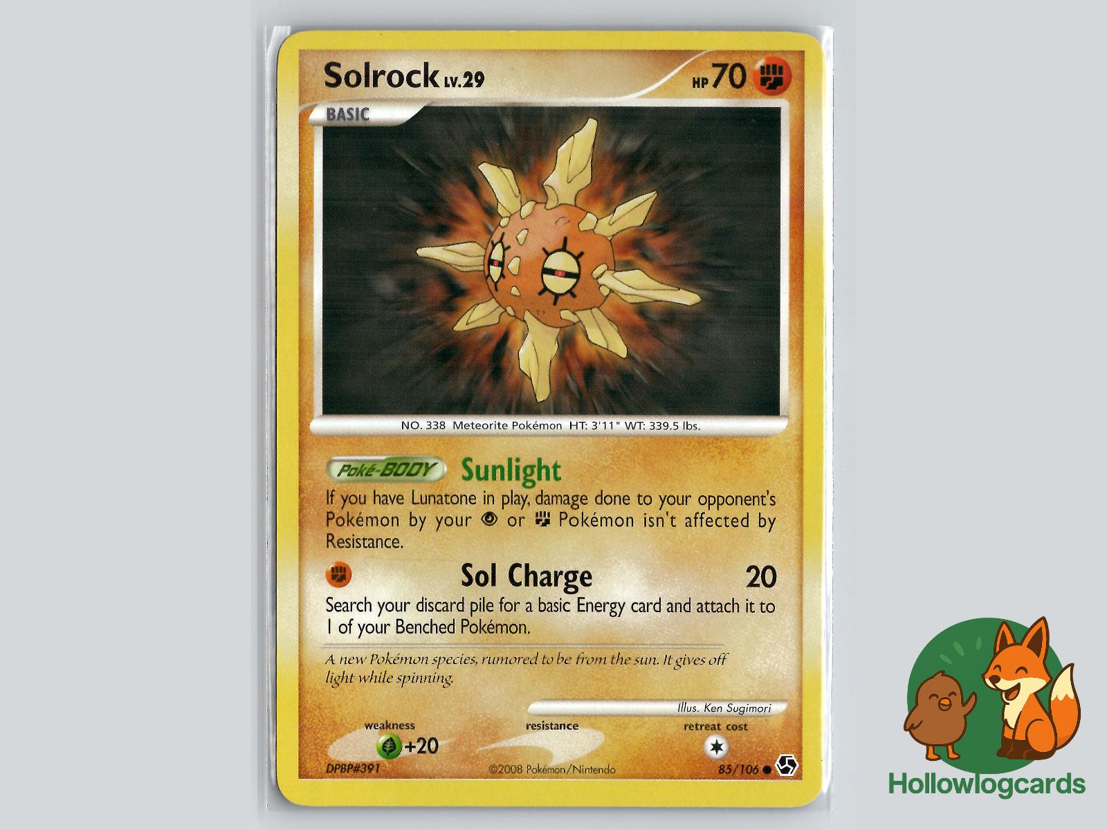 Solrock (85/106) - Great Encounters Pokémon Card