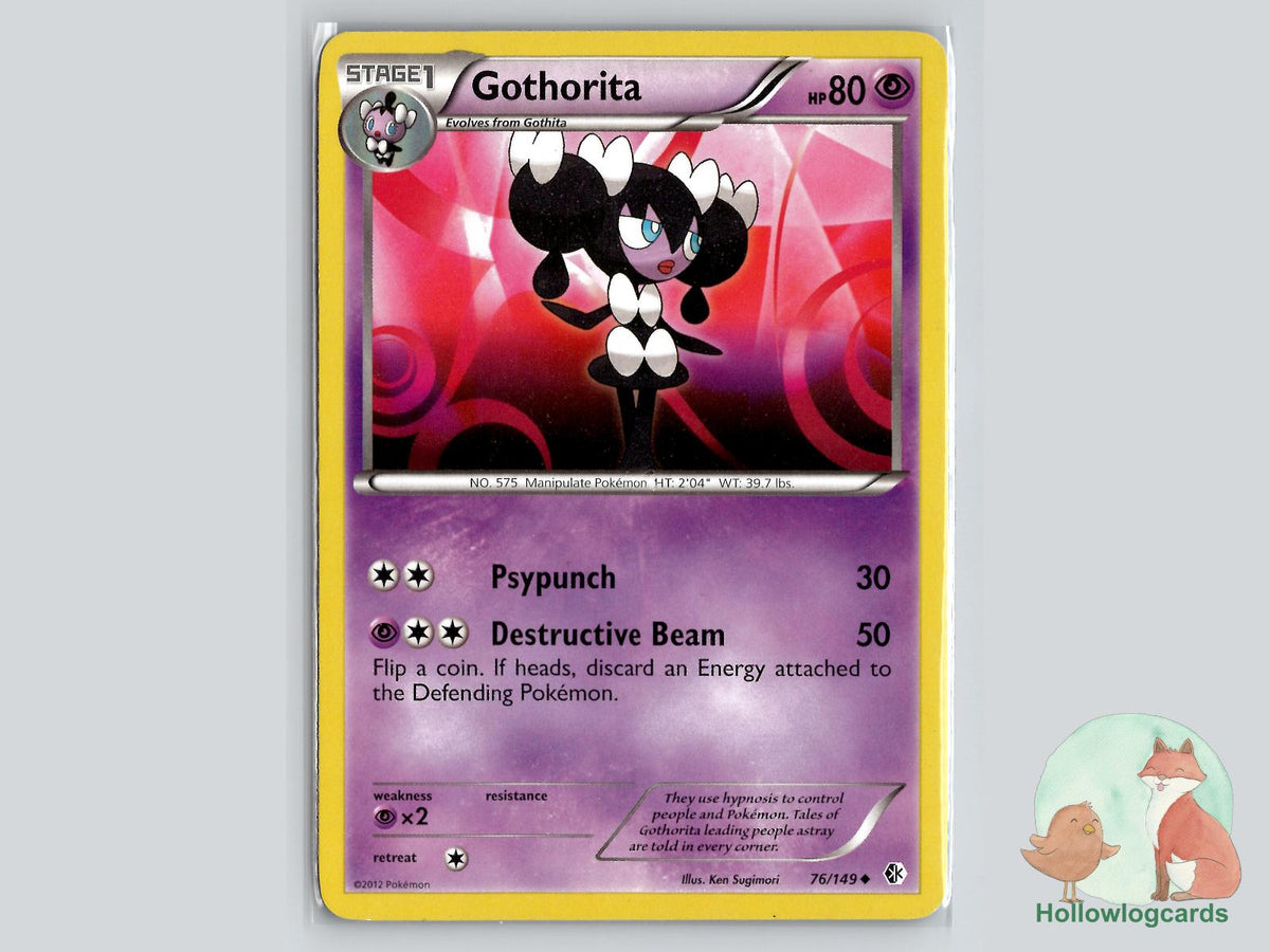 Gothorita (76/149) - Boundaries Crossed Pokémon Card