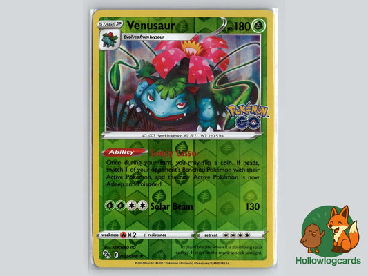 Venusaur (003/078) Pokémon Card