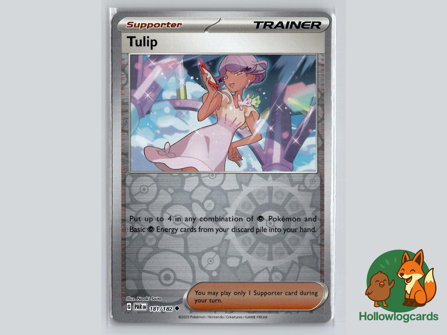 Tulip (181/182) - Paradox Rift Pokémon Card
