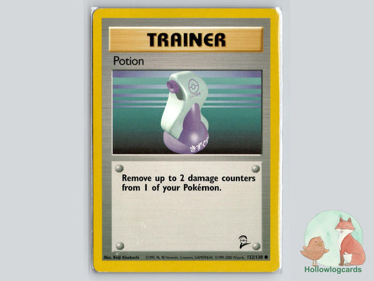 Potion (122/130) - Base Set 2 Pokémon Card