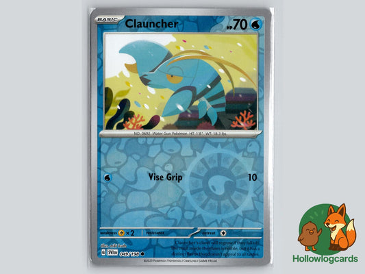 Clauncher (049/198) - Scarlet & Violet Pokémon Card