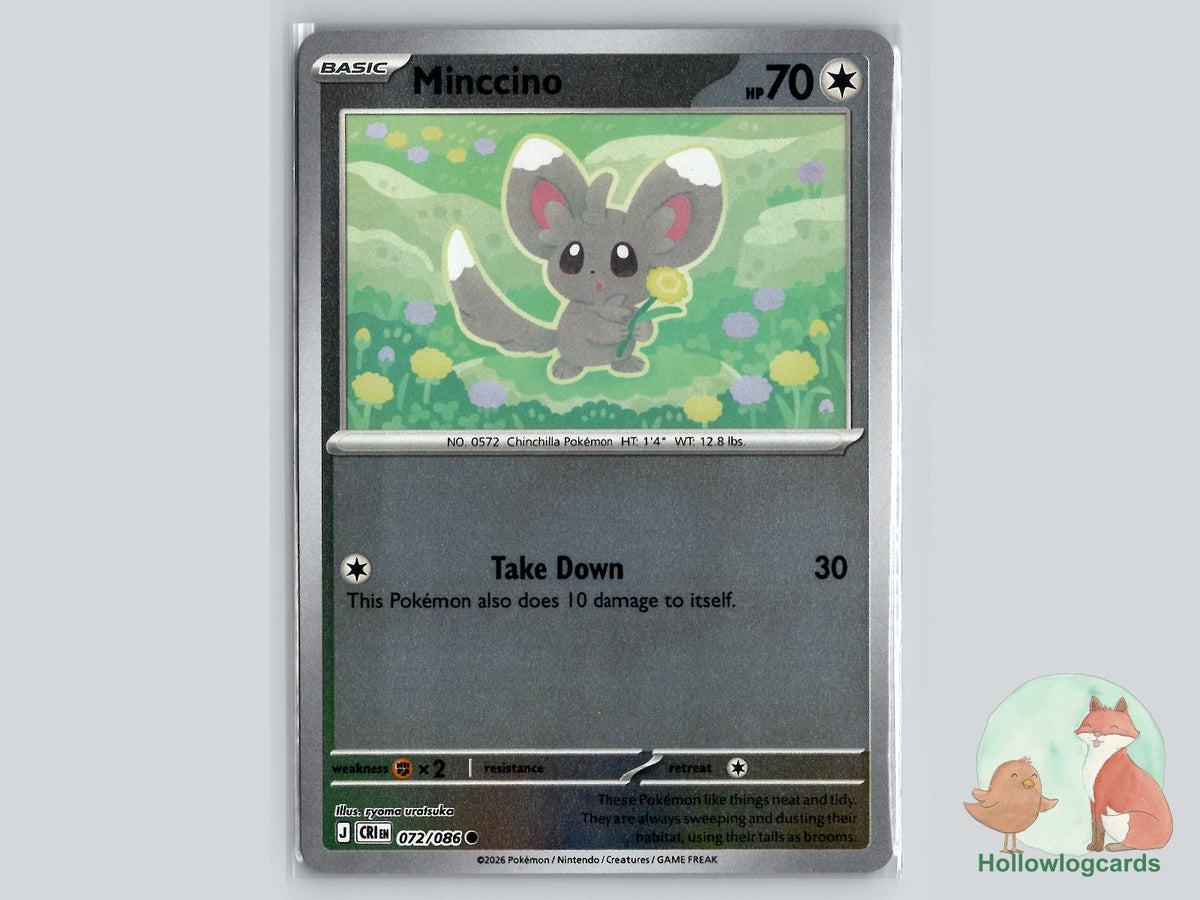 Minccino (072/086) Pokémon Card