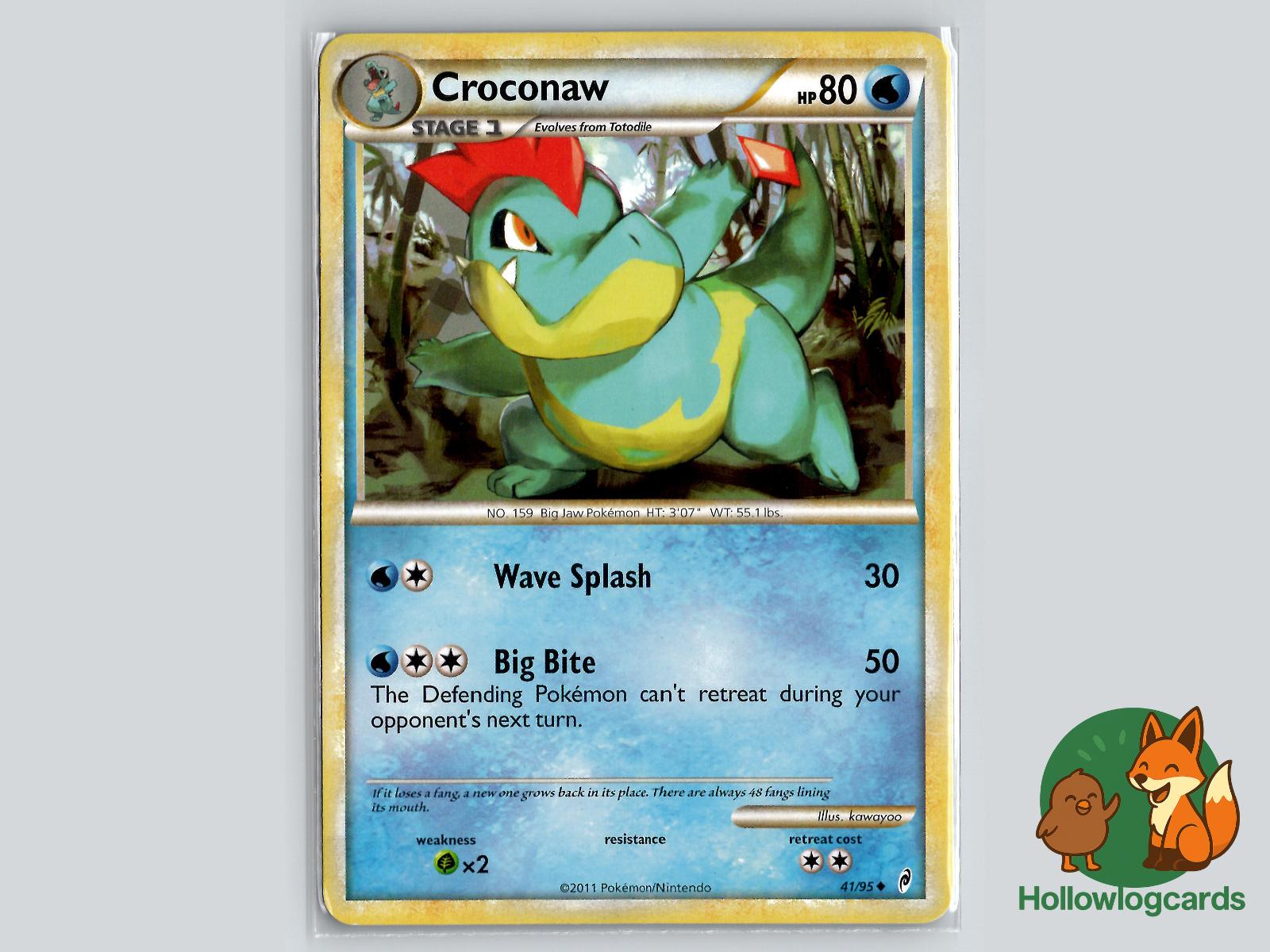Croconaw (41/95) - Call of Legends Pokémon Card