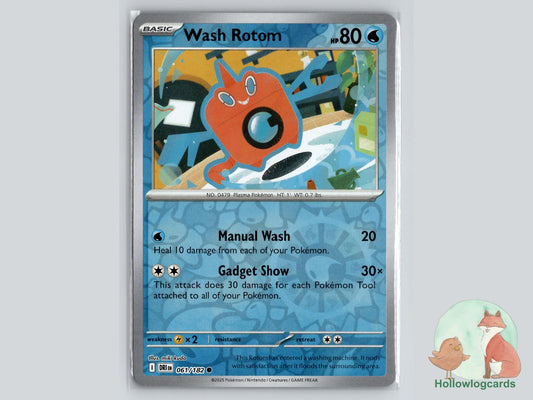 Wash Rotom (061/182) - Destined Rivals Pokémon Card
