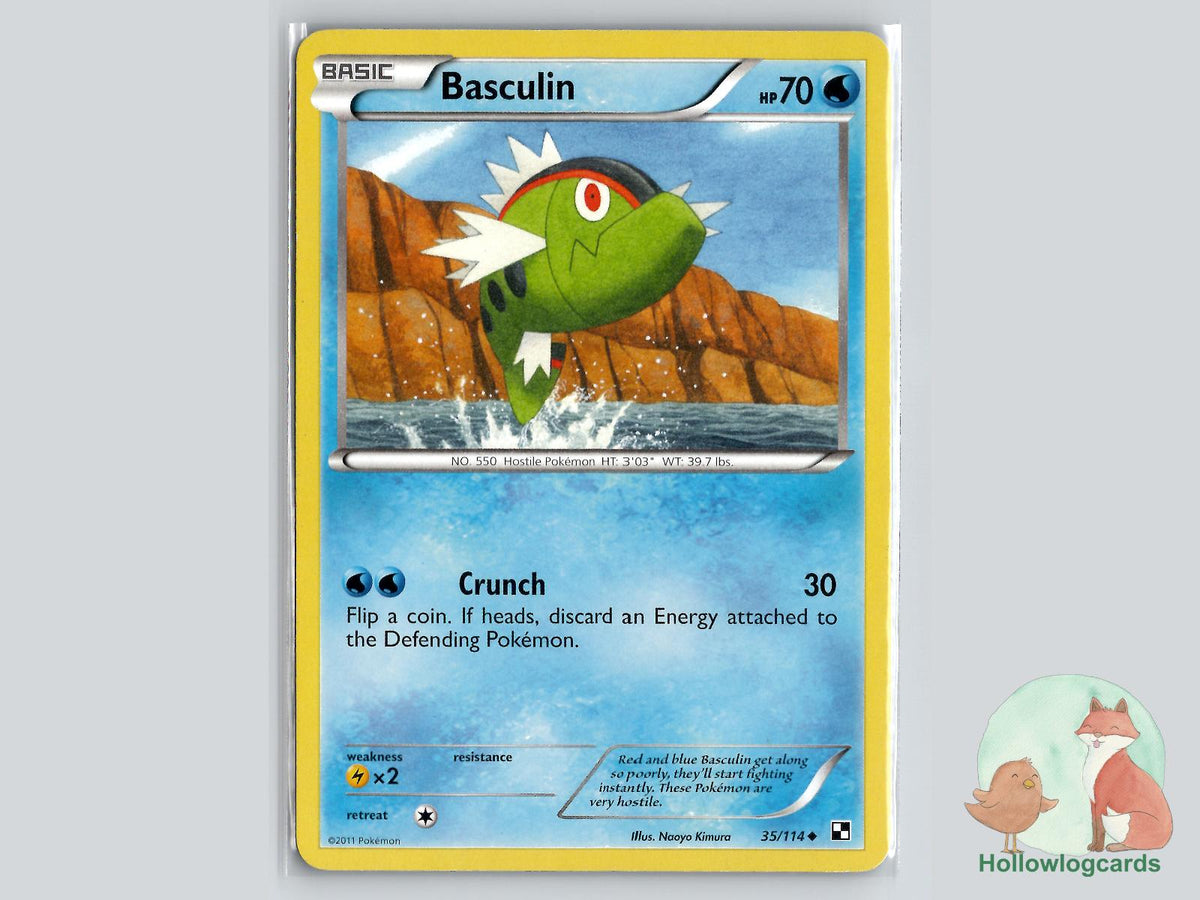 Basculin (35/114) - Black & White Pokémon Card