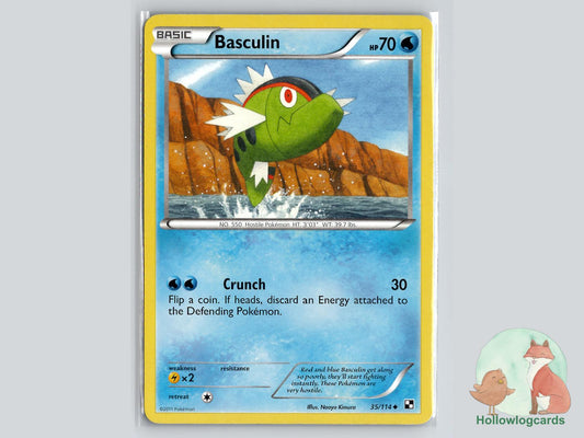 Basculin (35/114) - Black & White Pokémon Card