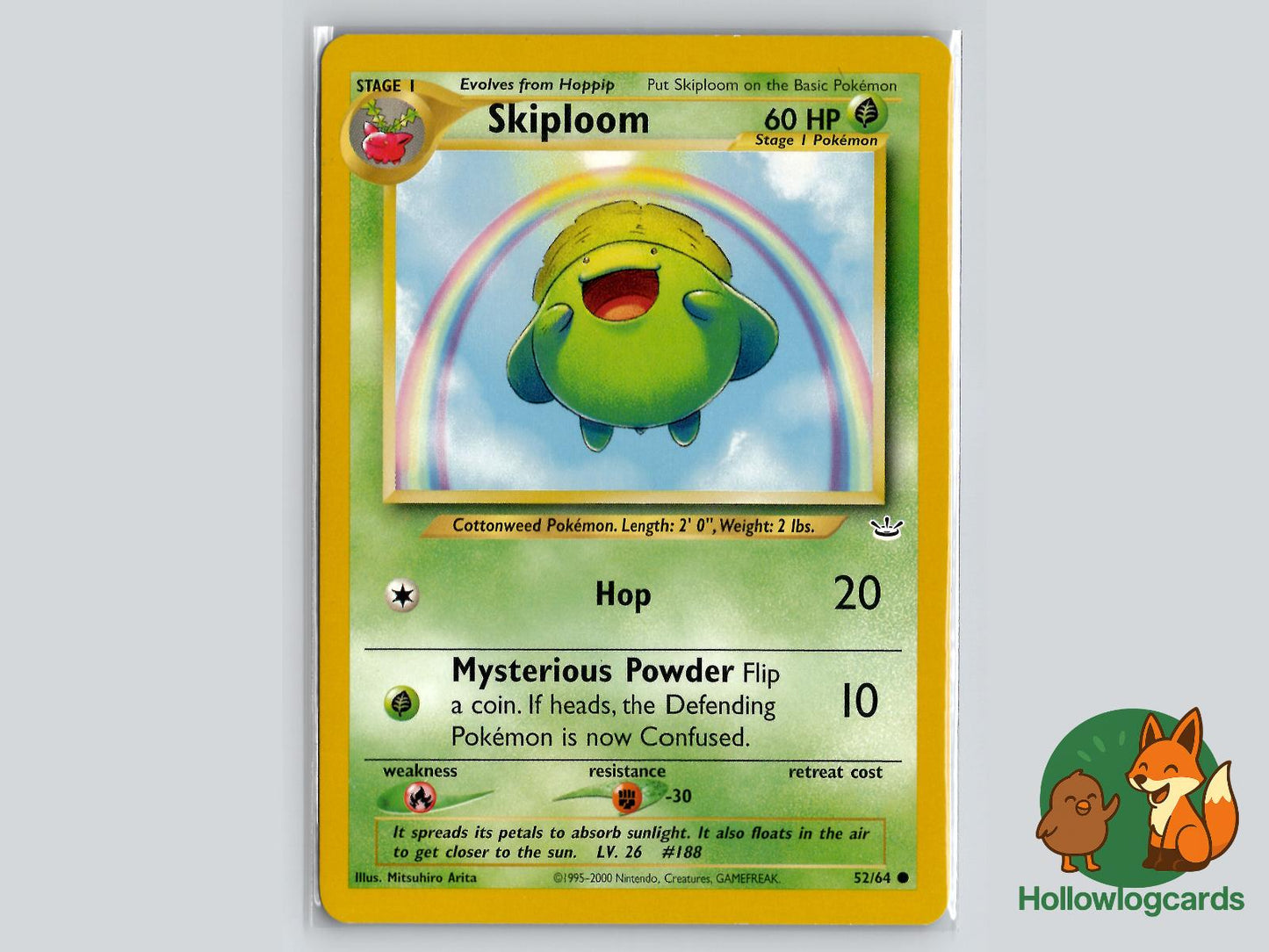 Skiploom (52/64) - Neo Revelation Pokémon Card