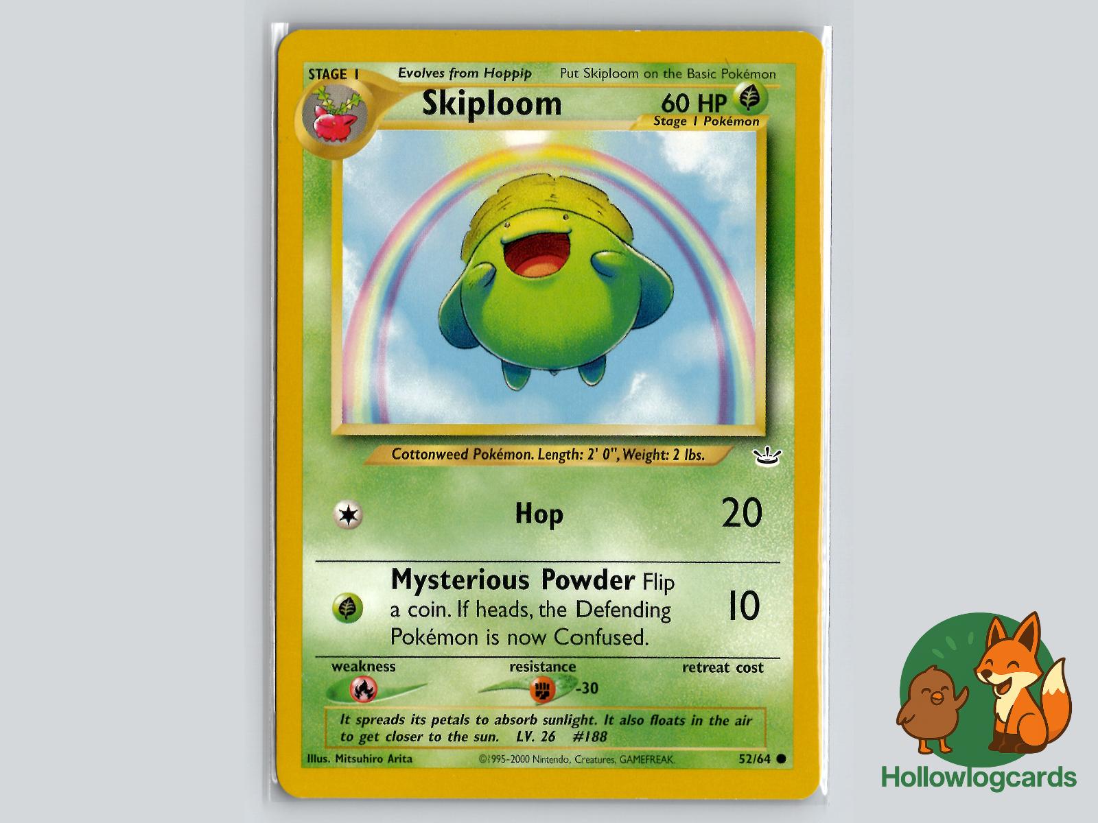Skiploom (52/64) - Neo Revelation Pokémon Card