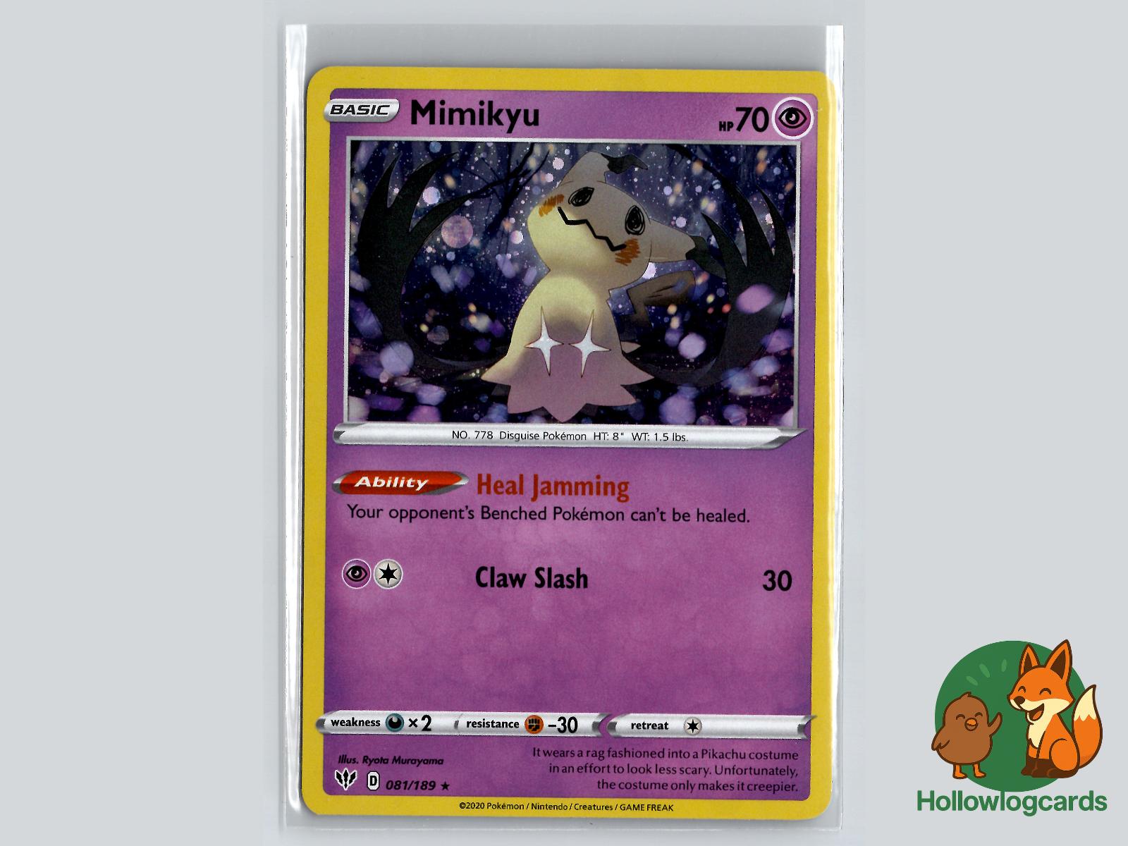 Mimikyu (081/189) Pokémon Card