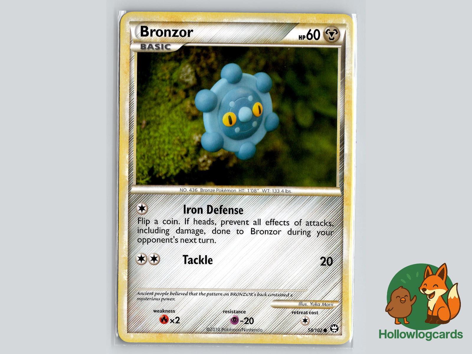 Bronzor (58/102) - Triumphant Pokémon Card